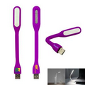 Luminous LED USB light - Purple